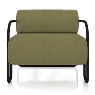 Poltrona Moscou K01 Bouclê Verde: Estilo Industrial Moderno - imagem 2