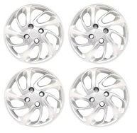 Kit 4 Calotas Prata Aro 14 para Uno Attractive 2015/2016 - Design Moderno e Proteção - imagem 2