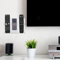 Suporte Acrílico de Parede para 3 Controles Remotos – Design Moderno e Transparente - imagem 4