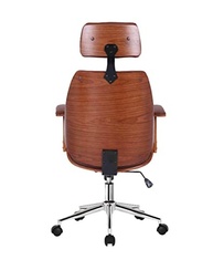Cadeira Presidente Kopenhagen em Couro Ecológico - Design Moderno e Conforto Premium - imagem 5