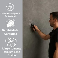 Revestimento Cimento Queimado Pronto para Uso 5kg - Acabamento Rústico Moderno para Pisos e Paredes - imagem 4