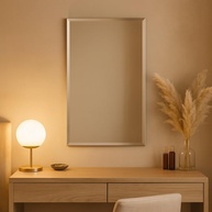 Espelho Adesivo Premium Acrílico 40x90cm com Bisotê | Seguro, Moderno e Fácil Instalação - imagem 1