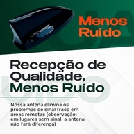 Antena Tubarão Universal: Design Moderno, Sinal AM/FM Forte e Sem Ruídos de Vento - imagem 4
