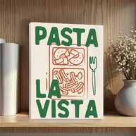 Arte de Parede emoldurada Green Vista - Pôster Retrô Moderno para Cozinha e Sala - imagem 2