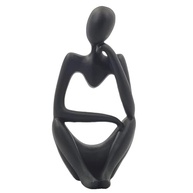 Pensador Estatueta Decorativa em Resina - Ornamento Elegante e Inspirador para Ambientes Modernos - imagem 4