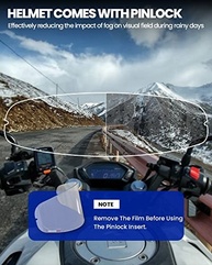 Capacete Modular ILM Moto/Quadriciclo: Segurança Total com Viseira Anti-Embaçante Pinlock - imagem 5