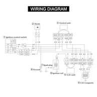 Módulo CDI de Ignição Azul FLYPIG para Yamaha PW50/PY50 - Potencialize sua Dirt Bike! - imagem 5