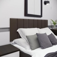 Cabeceira Cama Box Queen 8 Módulos Estofada Modular 60x20 cm - Design Moderno e Conforto Total (Marrom) - imagem 4