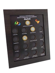 Quadro Porta Moedas Olimpíadas com Imã e Vidro - Decore e Organize com Estilo Esportivo - imagem 2