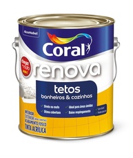 Tinta Fosco Chega de Mofo Econômico 3,6L Branco - Acabamento Fosco Sem Cheiro e Alta Cobertura - imagem 1