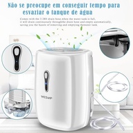 YESOP Air Desumidificador 800ml - Bivolt 127V/220V | Combata Umidade e Mofo com Eficiência - imagem 5