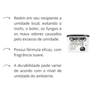 Kit 3 Evita Mofo 180g - Combate Umidade, Bolor e Fungos em Guarda-Roupas e Armários - imagem 4