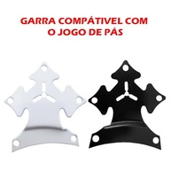 Jogo com 3 Pás Mogno Retas MDF para Ventiladores de Teto Venti-Delta - imagem 4