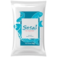 Sal Marinho Sosal Moído Salinas Mossoró 1kg - imagem 2