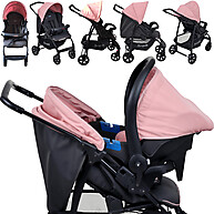 Carrinho de Bebê Burigotto Ecco com Bebê Conforto e Moisés - imagem 2