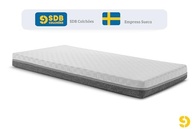 Colchão Solteiro de Molas Ensacadas 78x178x13cm com Espuma D33 - Conforto Sueco e Sustentabilidade - imagem 4