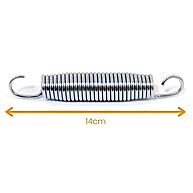 Molas Cama Elástica: Kit 24 Unidades 14cm - imagem 1