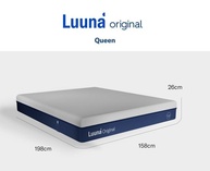 Colchão Queen Luuna Original Macio com Molas Ensacadas e Viscoelástica - 158x198cm - imagem 3