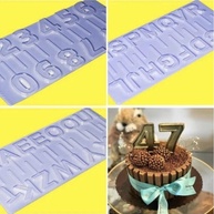 Moldes de Chocolate: Alfabeto e Números Porto Formas - imagem 1