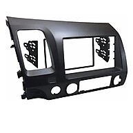 Moldura 2 Din Civic 2007-2011: Acabamento Perfeito! - imagem 1