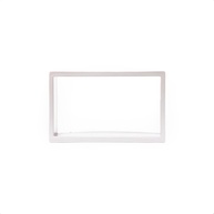 Moldura 2 Din Prata Expex EPX 433 para Golf, Polo, Bora e Outros - imagem 1