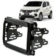 Moldura 2 Din 7" Fiat Mobi Fiamon: Upgrade Perfeito para seu Carro - Preto - imagem 1