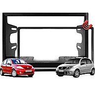 Moldura 2DIN Universal para Multimídia Citroen C3 e Outros - imagem 1