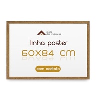 Moldura 60x84 com Proteção em Acetato para Quadros e Posters - Design Moderno e Durável - imagem 2