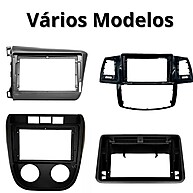 Moldura Central 2 DIN para Carro: Modernize Seu Painel com Estilo - imagem 1