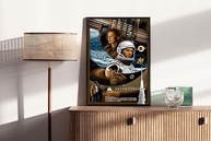 Quadro Decorativo Interestelar em Adesivo Premium com Moldura 60x40cm - Decore com Estilo Cinematográfico - imagem 4