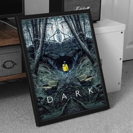 Quadro Dark Netflix 40x60cm - Impressão Premium em Vinil com Moldura Ecológica - imagem 3