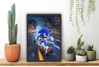 Quadro Decorativo Games 1 Moldura Preta 45x33cm - Estilo Gamer para Decoração Moderna - imagem 3