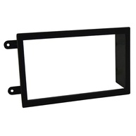 Moldura Fiamon 2 Din 7" para Onix, Cobalt, Spin e Prisma - Acabamento Preto Premium - imagem 1
