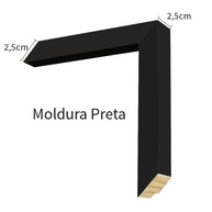 Quadro Salmo 91 em Moldura Premium - Decoração Religiosa com Fé e Estilo - imagem 3