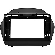 Moldura Expex 2 Din 10 Polegadas Preta – Perfeita para IX35 2010 a 2017 - imagem 1