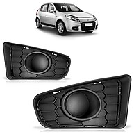 Moldura Grade Milha Sandero 2012-2014 Sem Furo - imagem 1