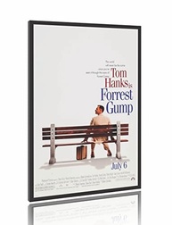 Quadro Decorativo Forrest Gump 60x90cm - Moldura em MDF para Sala, Quarto ou Escritório - imagem 2