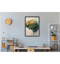 Quadro Decorativo Psicologia Cérebro Natureza A3 - Moldura Madeira Reflorestada - imagem 3