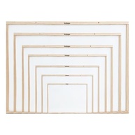 Quadro Branco 90x123cm com Moldura de Madeira - Ideal para Estudos e Escritório - imagem 2