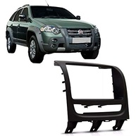 Moldura 2 Din 7" Fiamon: Upgrade Perfeito para Fiat Strada, Palio e Siena (2013-2019) - Preta - imagem 2