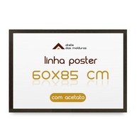 Moldura 60x85 com Acetato Tabaco - Proteja e Valorize Suas Imagens com Estilo - imagem 1