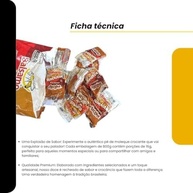 Doce Pé De Moleque Crocante Rockitos 800gr - Balsamo - imagem 1