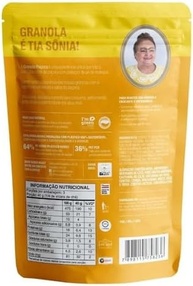 Tia Sônia, Granola Paçoca Pé Moleque Pasta Amendoim 120g Tia Sônia - imagem 3