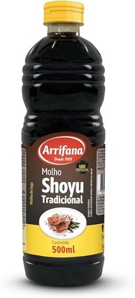 Arrifana Molho Shoyu Tradicional 500 Ml - imagem 1