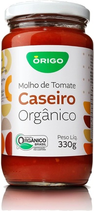 Molho de Tomate Caseiro Orgânico Origo 330g - imagem 1