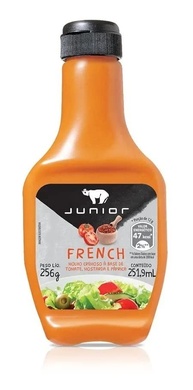 3 Molho Salada French Junior Kerry 256g Frasco 251,9ml - imagem 3