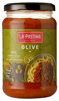 Molho Alle Olive (Azeitonas) La Pastina 320G - imagem 2