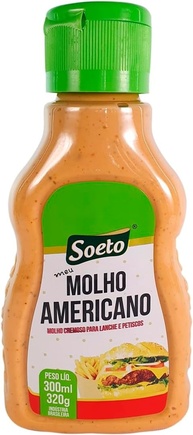 Molho Lanche Americano 320 g - imagem 1