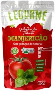 Molho Tomate Org Manjericão Legurmê Sachê 200g - imagem 2