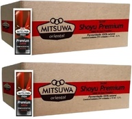 Kit 2 Molho Shoyu Premium Mitsuwa Sachê 250 Caixa Fechada Delivery - imagem 1